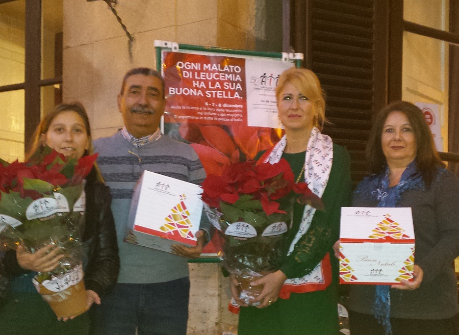 Stella Di Natale 6 Dicembre.Le Stelle Di Natale Di Ail A Monreale La Campagna Per La Ricerca Sulle Leucemie