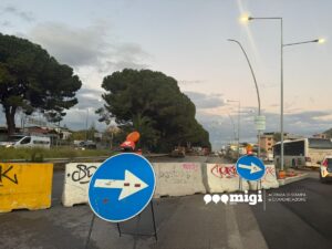 lavori viale regione