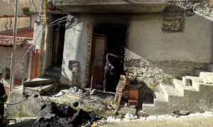 incendio bambini carabinieri